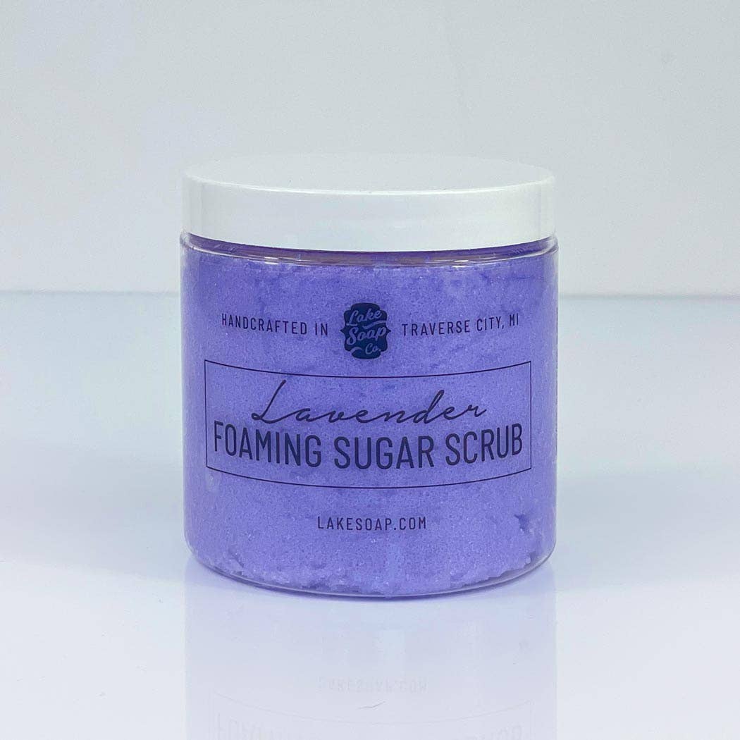 Lake Soap Company - Wholesale Body Scrub/Exfoliant - Lavender Sugar Scrub