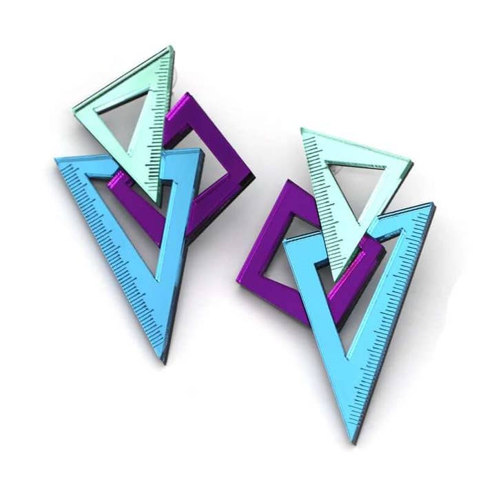 Techtonic | Earrings for wholesale by Funk Da Queen