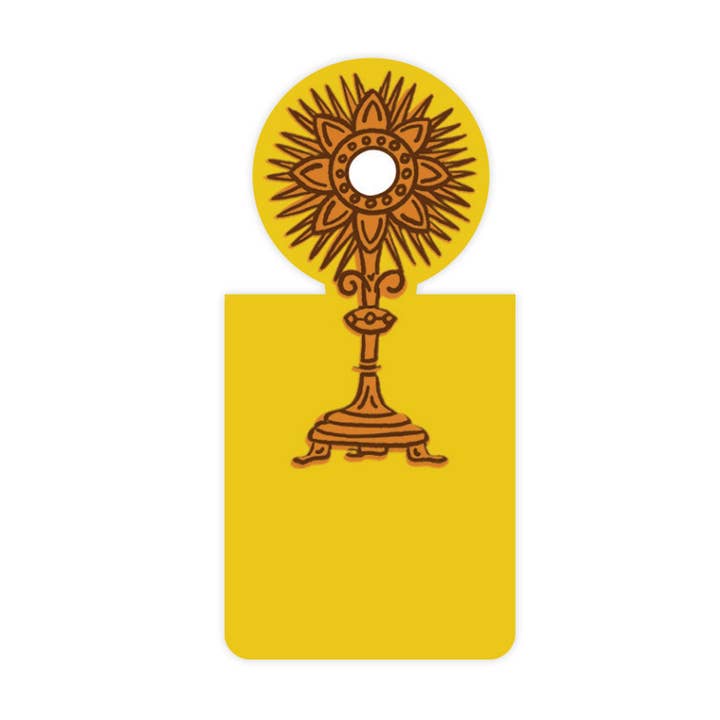 Catholic Family Crate® - Wholesale Bookmark - Adoration (Monstrance) Magnetic Bookmarks2