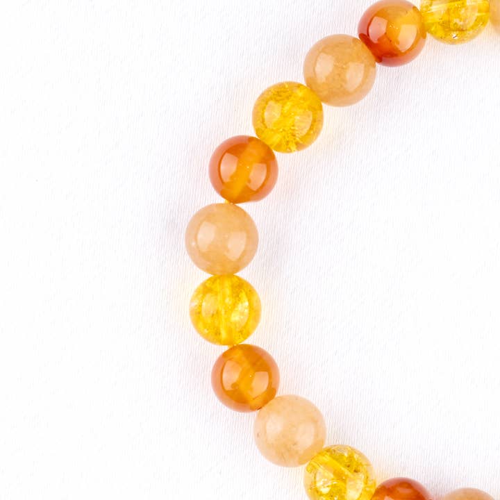 Soothing Crystals - Wholesale Beaded bracelet - Healing Bracelets | SACRAL Chakra | Gemstone Bracelets 1