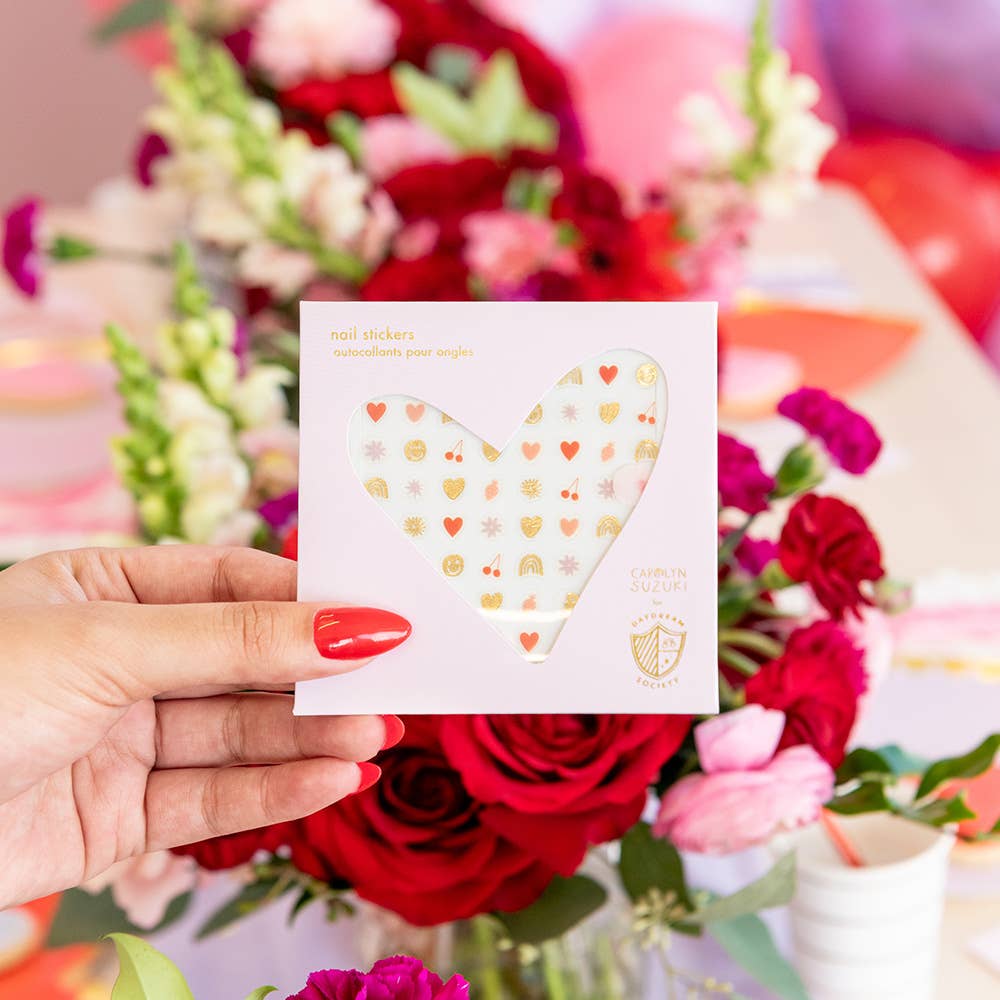 Jollity & Co. + Daydream Society - Vendita all'ingrosso Nail art/decalcomania unghie - Adesivi per unghie In My Heart - 1 confezione2