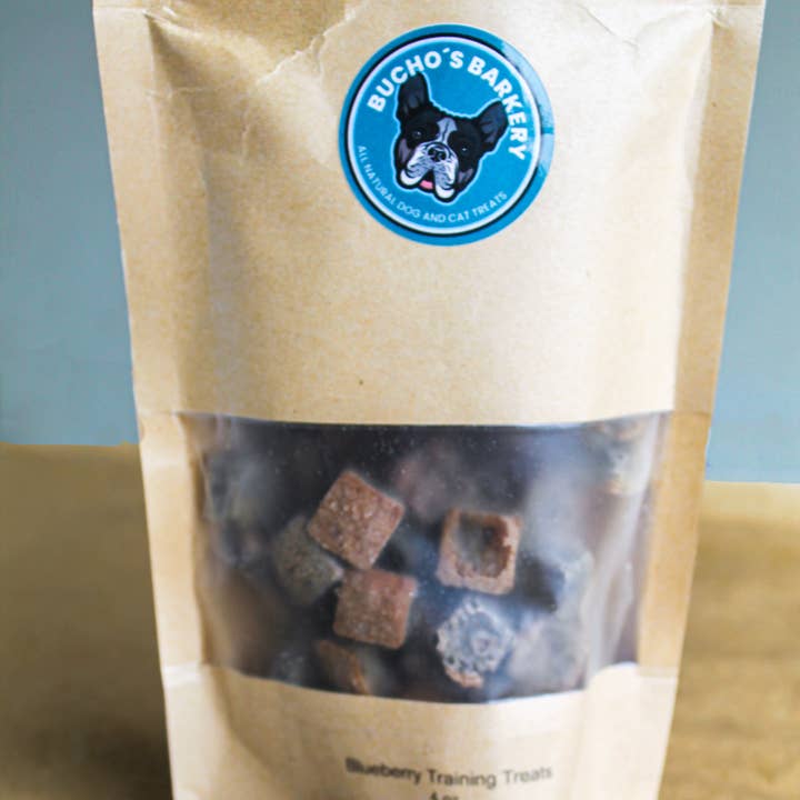Blueberry Training Treats - Dog Treats for wholesale by Bucho's Barkery