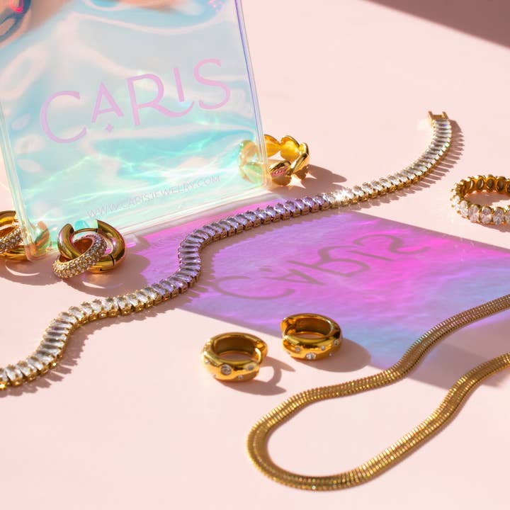 CARIS Jewelry - Wholesale Choker/Collar - Baguette Tennis Necklace3