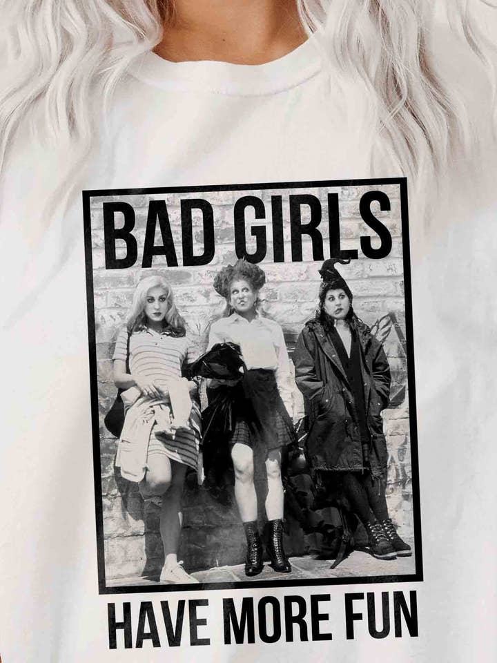 Les mauvaises filles s'amusent plus Hocus Pocus Sanderson Sister Shirt pour la vente par iBuyCanvas