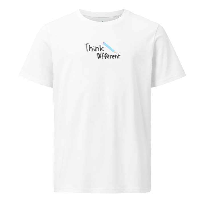 Denk anders Dames Bio-T-shirt voor wholesale door Good to Blue