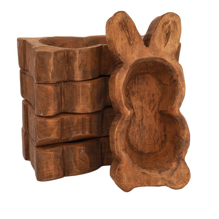 My Amigos Imports - Wholesale Candle Holder - Small Bunny Dough Bowl-5-6x10-Candle Ready-Small Bunny Bowl