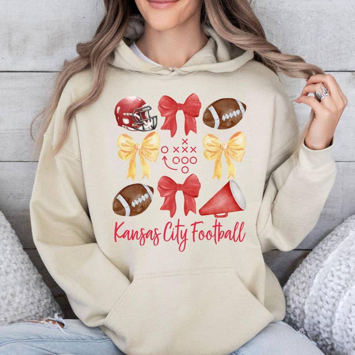Rubans de football de KC pour la vente par Farmtown Printing Company