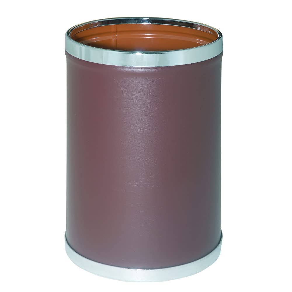 MEDEL OFFICE - Wholesale Trashcan/Trash Bin - 12L Multipurpose Indoor Metal Waste Bin for Brown Office0