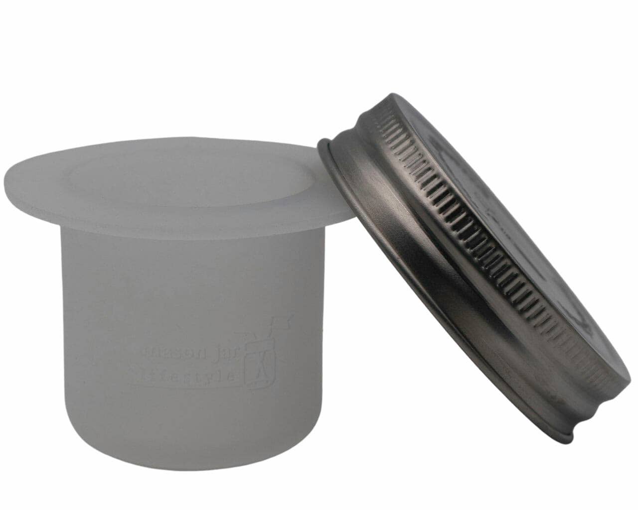 Mason Jar Lifestyle - Wholesale Food Storage Container - Mason Jar Divider Cup for Salads, Dips, and Snacks15