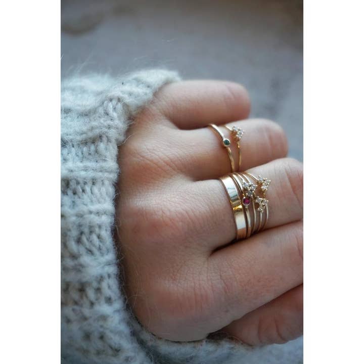 JoeLuc - Wholesale Multi-Stone Ring - Coronet Diamond Ring1