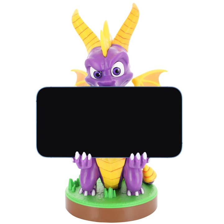 EXG Pro Collectibles - Wholesale Figurine Toy - Kids - Spyro Cable Guys Original Controller and Phone Holder