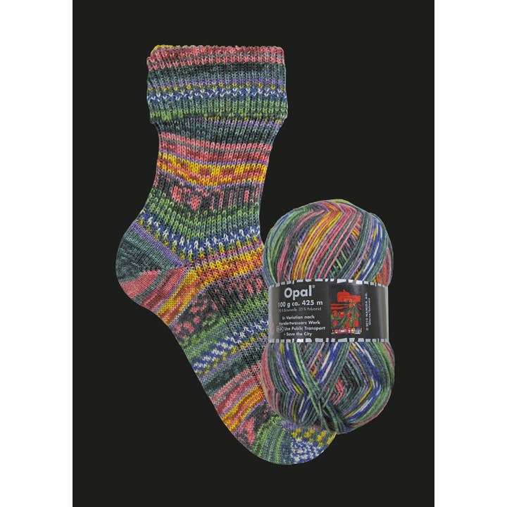 SCHULANA - Wholesale Yarn - OPAL sock yarn after Hundertwasser 4-ply20
