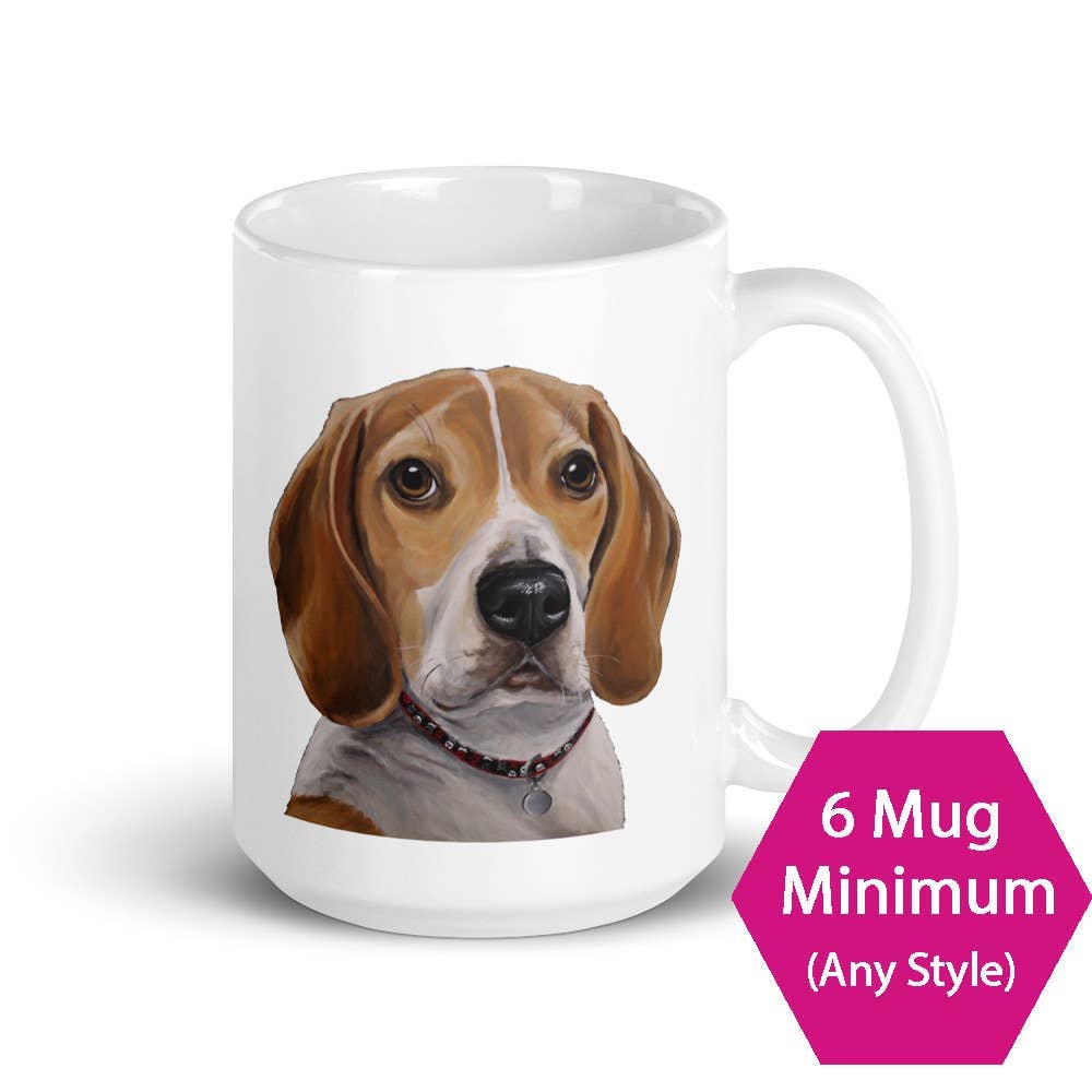 Best of Breed Products - Vente Tasse à café - Tasse Beagle, tasse de chien mignon, tasse en céramique Beagle 15 oz