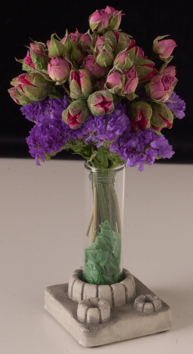 JBK Pottery - Wholesale Vase - Flower Bud Vase Base - Terracotta & Antique White(6 of each)3