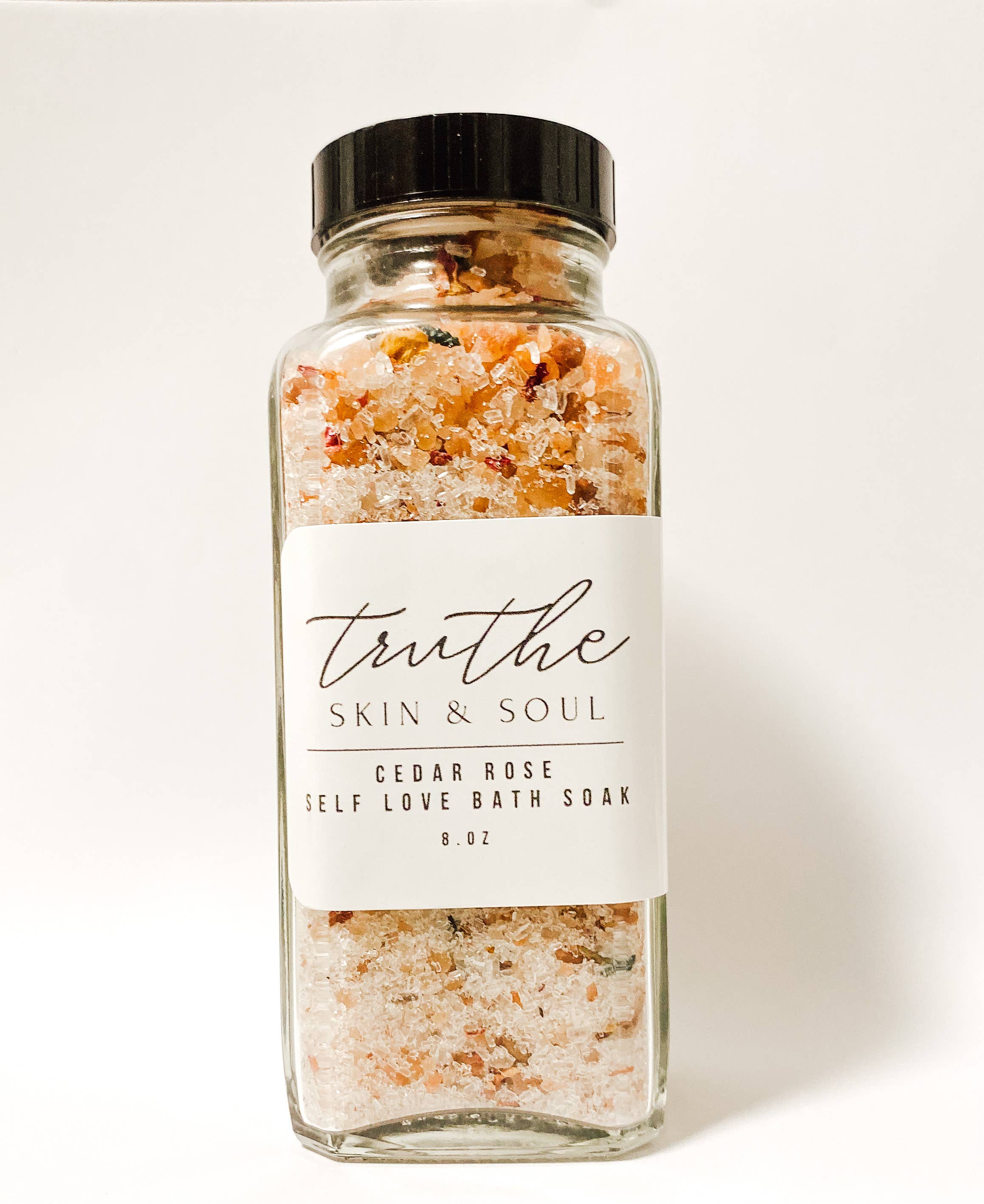 Truthe Skin & Soul - Wholesale Bath Soak/Milk - Cedar Rose Self Love Bath Soak1