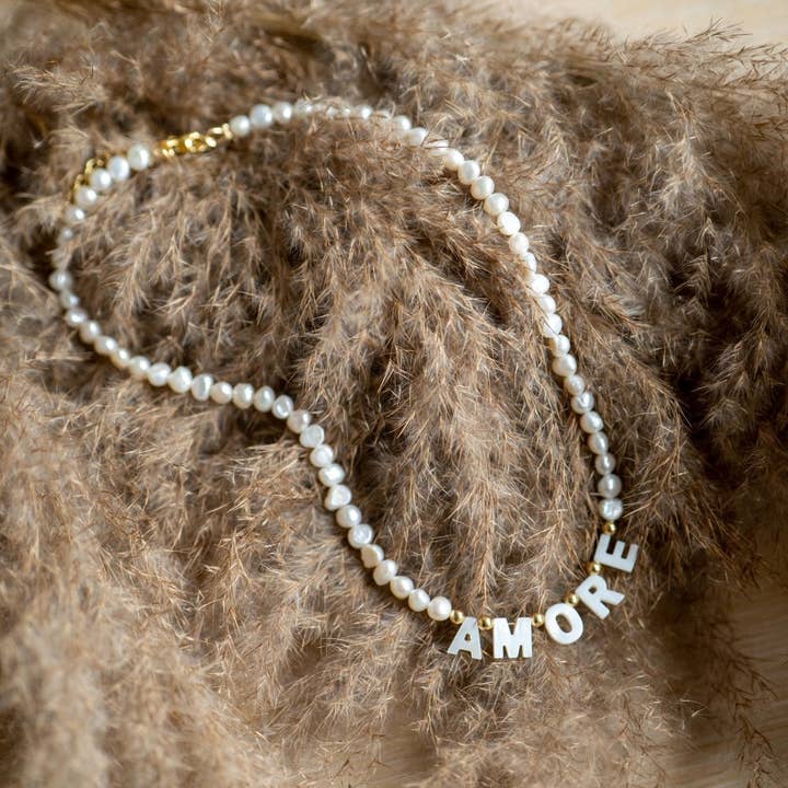 Duestelle Italia - Wholesale Beaded/Pearl Necklace - Love necklace6