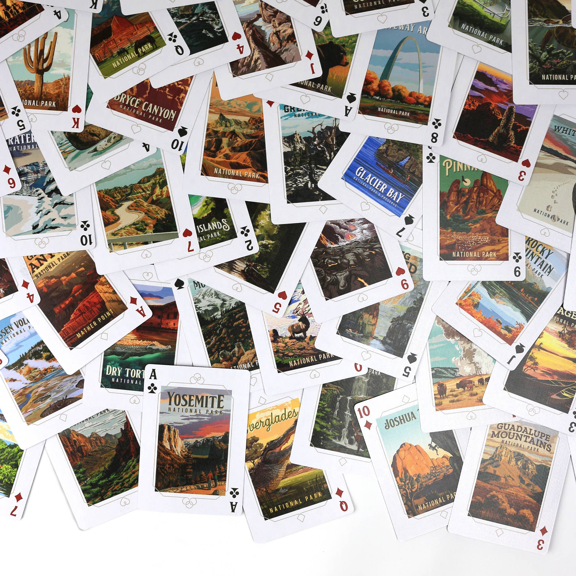 Lantern Press - Wholesale Playing Cards - Protect Our National Parks - Playing Cards Wood Box Set3