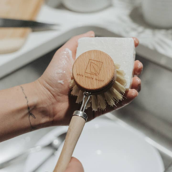 Zero Waste MVMT - Wholesale Dish Soap - Solid Dish Soap Bar | Bergamot + Lime | Vegan & Organic