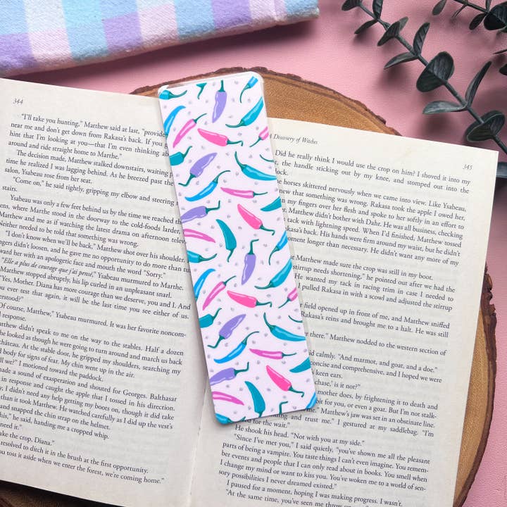 Pastel Peppers Bookmark for wholesale by Cozy Reads Shop