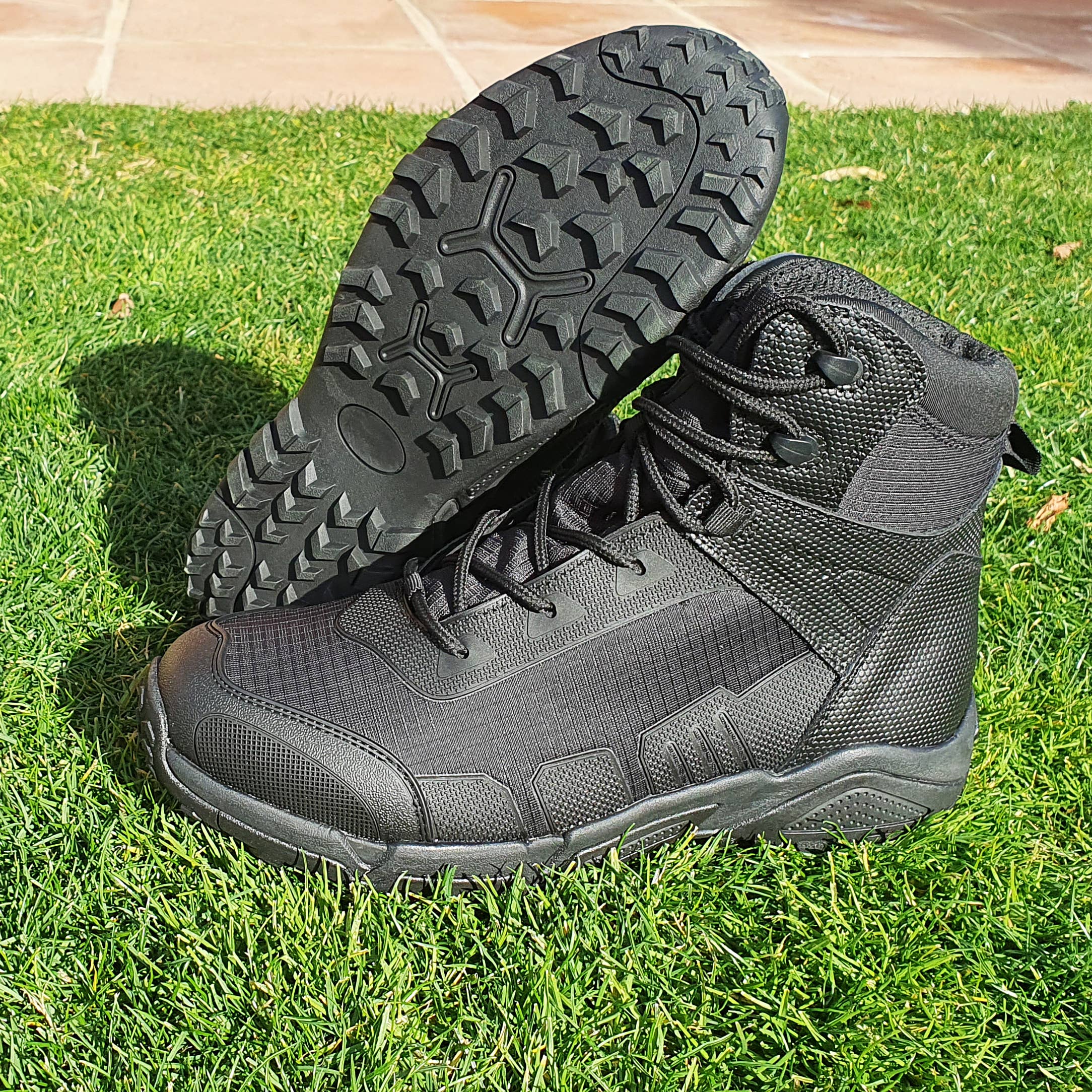 Ivedin - Wholesale Combat/Military Boots - Men's - CluCluC Insignia | Black Tactical Military Police Boots7