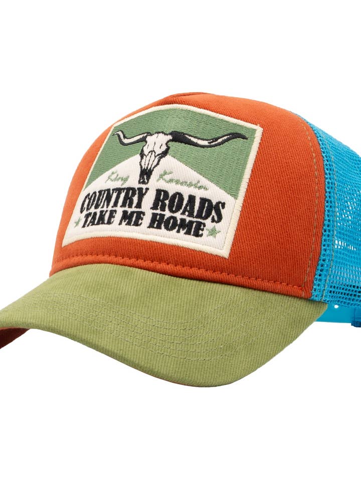 Trucker Cap «Country Roads» für den Großhandel von KING KEROSIN