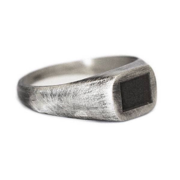 Mens Silver Signet Rings for wholesale by Carpe Diem Jewellery