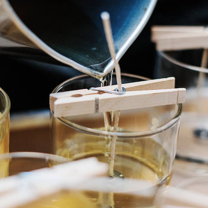 Vela de soja sin etiqueta a granel, caja de 12 unidades (227 g) | Pedido al por mayor I Marca privada para venta al por mayor de Dancing Orchid Soapworks