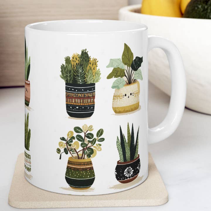 'Plant Collection' Coffee Mug for wholesale by VORA + VINE