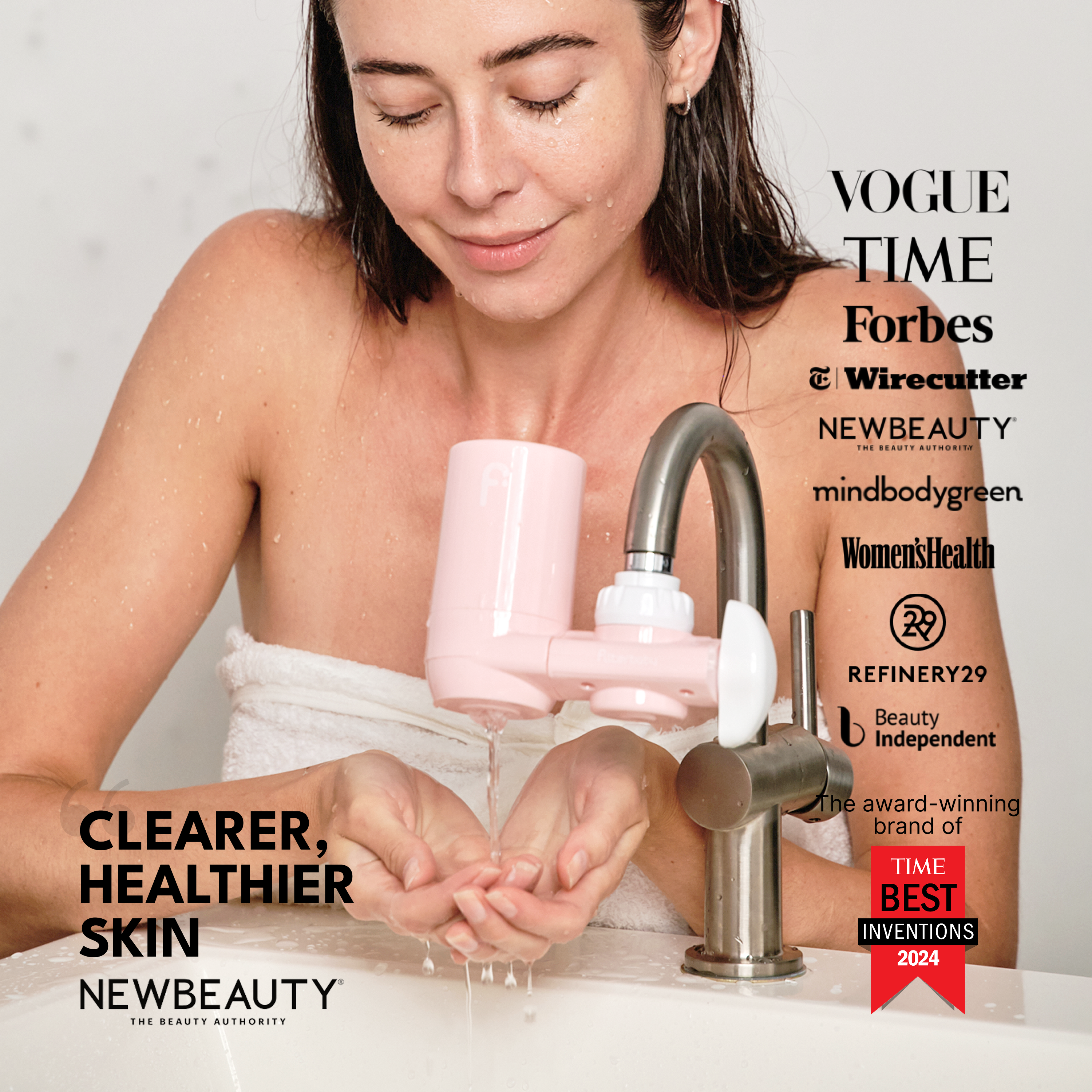 Filterbaby - Vendita all'ingrosso Rulli viso/di bellezza - Filtro per Acqua da Rubinetto per Cura della Pelle Filterbaby 1.02