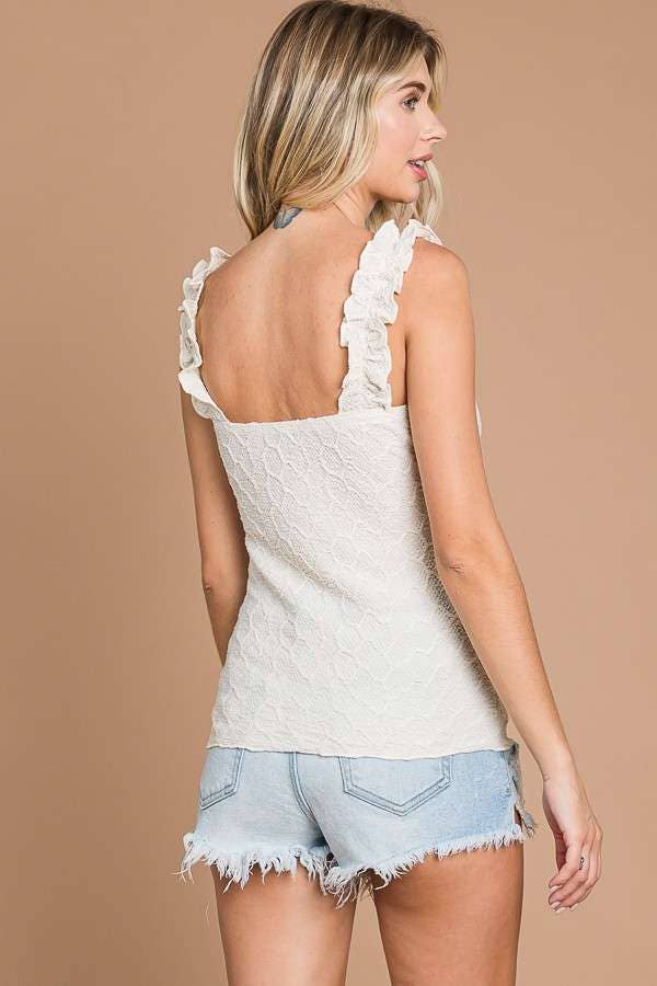 Culture Code – wholesale Blus - Dam – CJC1685 - VOLANGAXELBAND TUBTOPP7