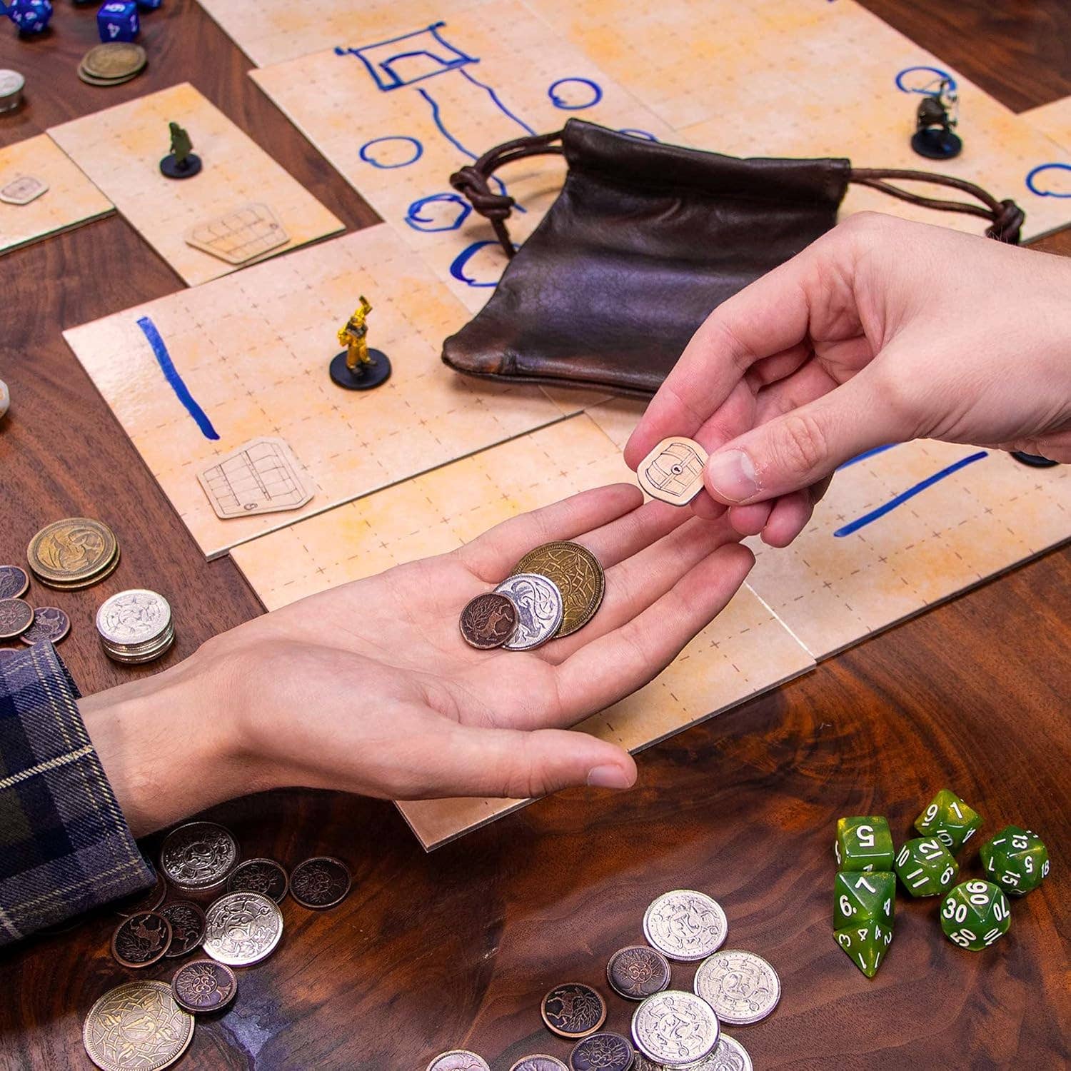 Chucklebox - Wholesale Board Game - The Dragon’s Hoard Fantasy Coins1