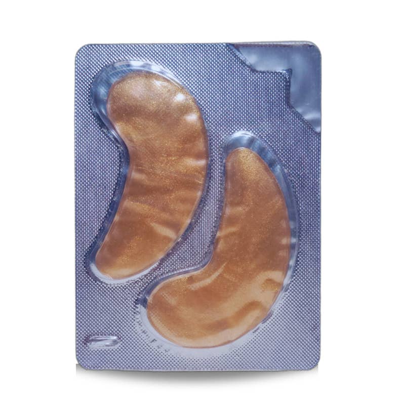 ZAQ Skin + Body Care - Wholesale Eye Treatment Mask - HONEY/COPPER Repairs Hyaluronic Acid Collagen Gel EYE MASK