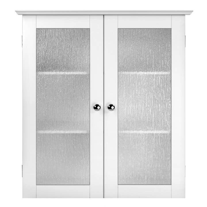 Connor Removable Wall Cabinet with 2 Glass Doors for wholesale by Teamson