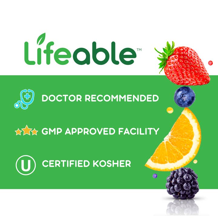 Lifeable - Wholesale Oral Supplement/Vitamin - Lifeable Beet Root Vitamin 500 mg Gummies, Blood Circulation4