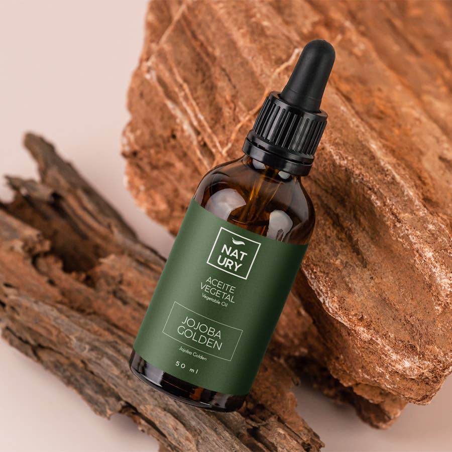 Natury Greencare - Vendita all'ingrosso Olio bagno/corpo - Olio ecologico Jojoba Golden First Pressure 50 ml1