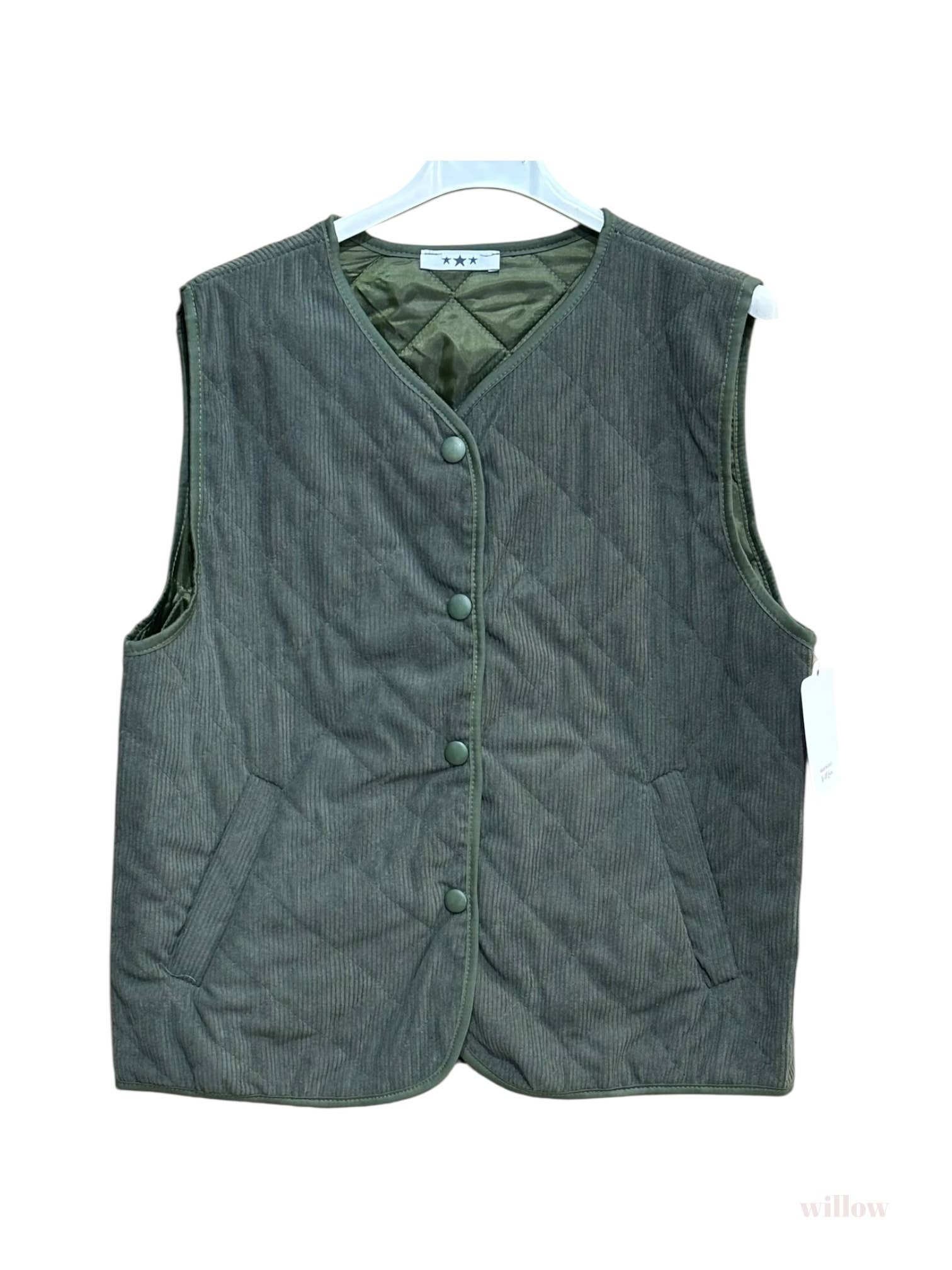 Moonsun - Wholesale Suit Vest - Women's - Quilted velvet vest4