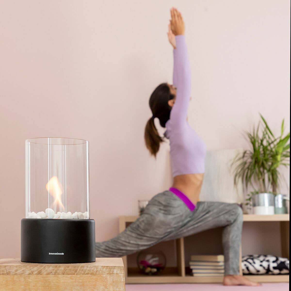 InnovaGoods - Wholesale Vuurschaal/terrashaard - InnovaGoods Heatfir decoratieve bio-ethanol tafelhaard5