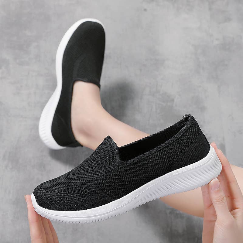 Calseosvic - Wholesale Slip On Sneakers - Women's - Wholesale Ladies Loafers Slip On Tennis Walking Sneakers4