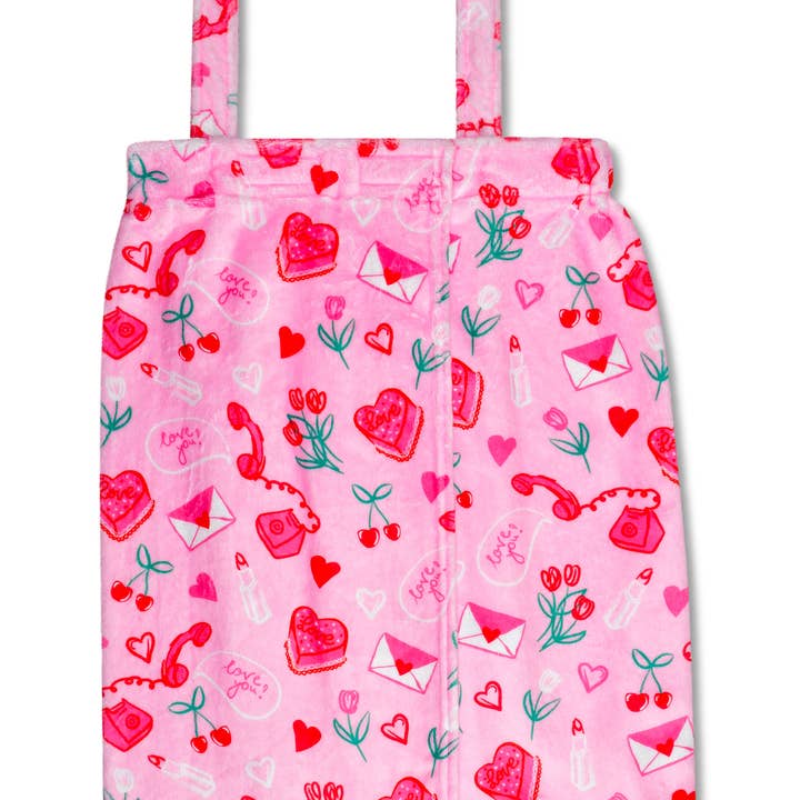 Love Doodles Spa Wrap (Medium/Large (10-14)) for wholesale by Iscream