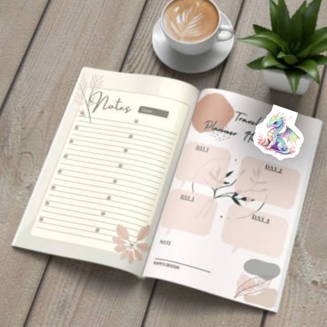 Prairie Chicken Sticker Shop & Gifts - Wholesale Bookmark - Water Dragon Watercolor Magnetic Bookmark