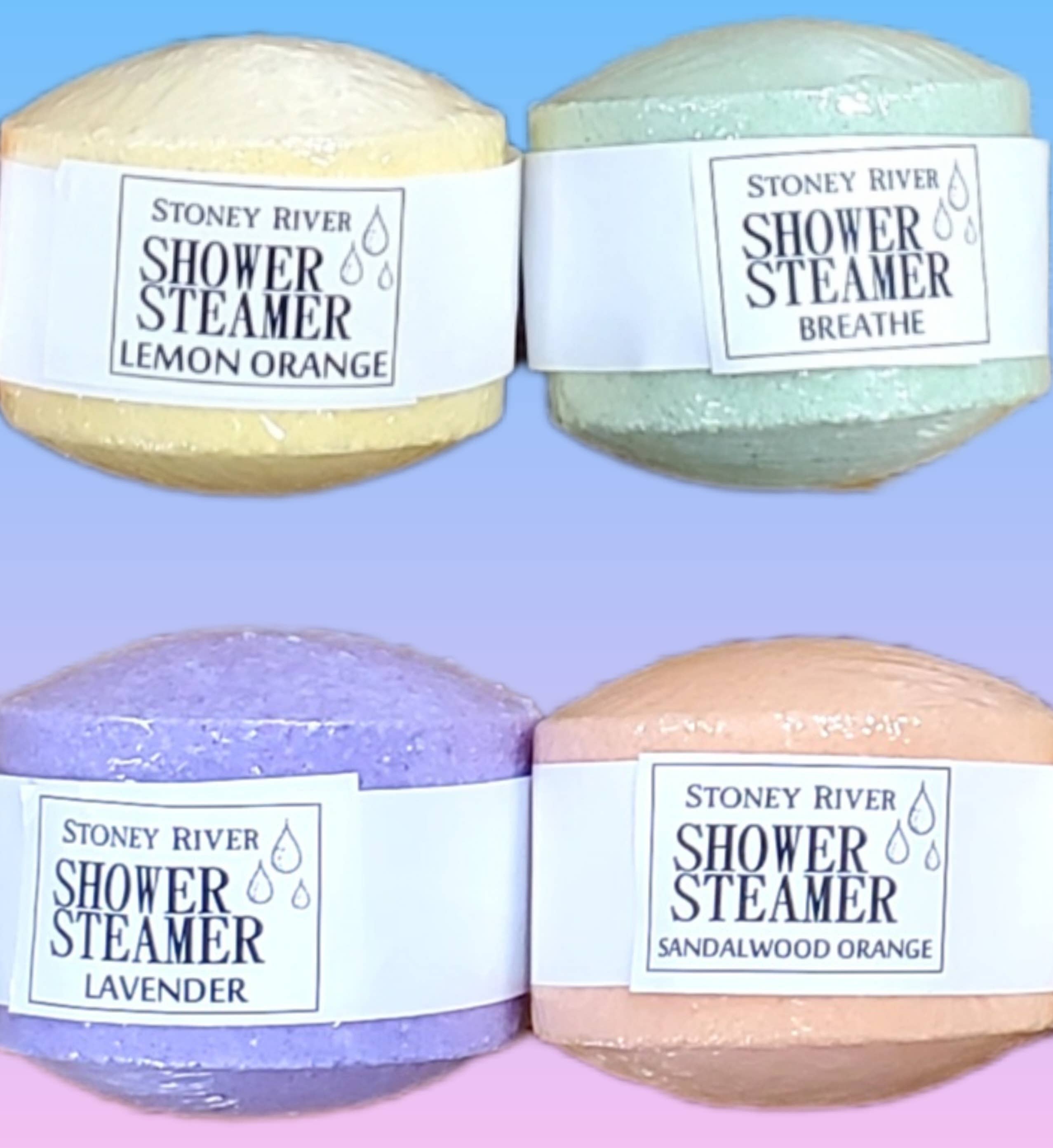 Stoney River Soaps - Vente Bombe de douche/galet bien-être pour la douche - Vapeurs de douche4