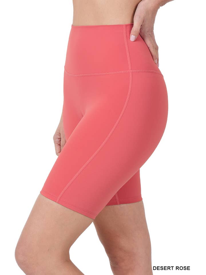 42POPS – wholesale Träningsshorts – Dam – Biker-shorts med bred linning9