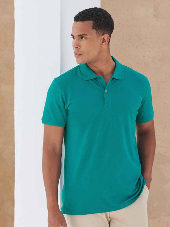 Henbury - Polo en piqué de coton coupe moderne pour la vente par Pierre Francis