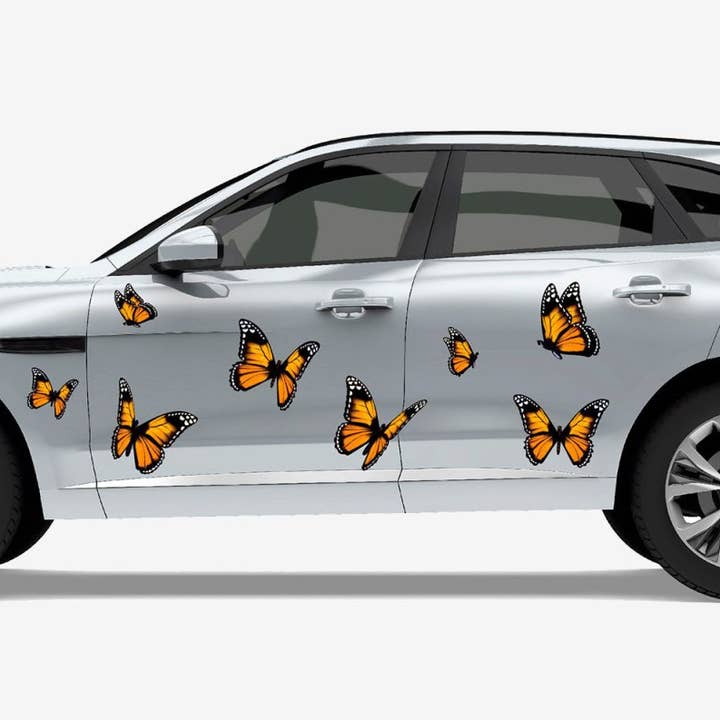 Monarch Butterfly Decals for wholesale by Cover-Alls Decals