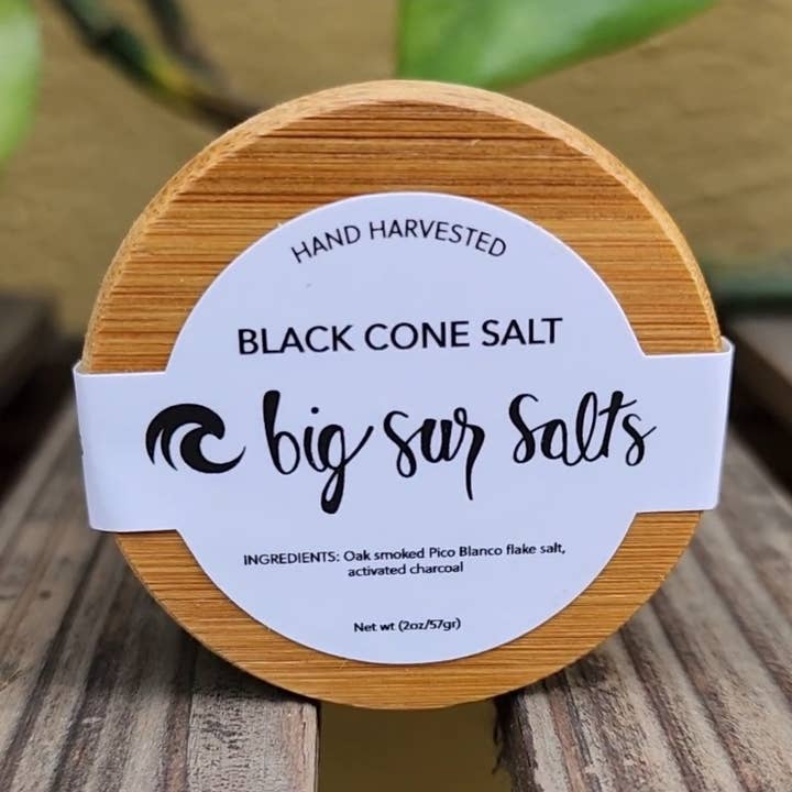Sel Black Cone pour la vente par Big Sur Salts