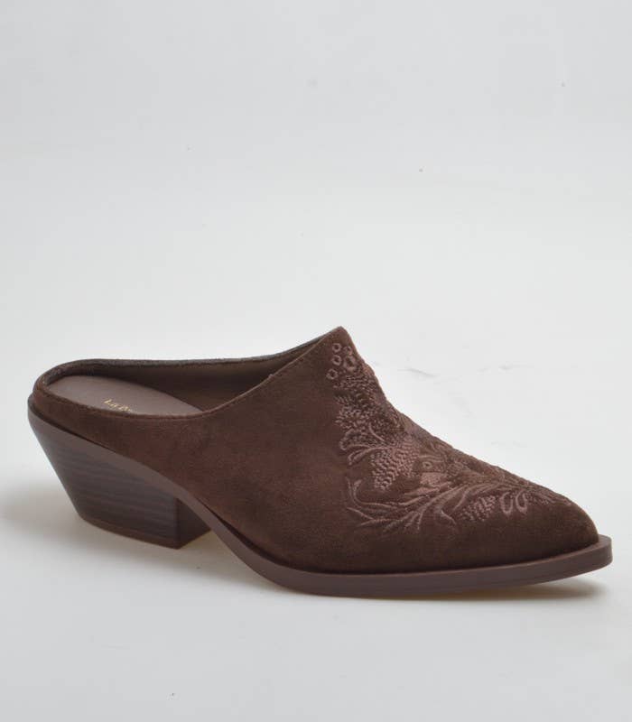 SWEET MAGIC MODA Y COMPLEMENTOS - Wholesale Flats - Women's - SUEDE COWBOY HEEL CLOG1