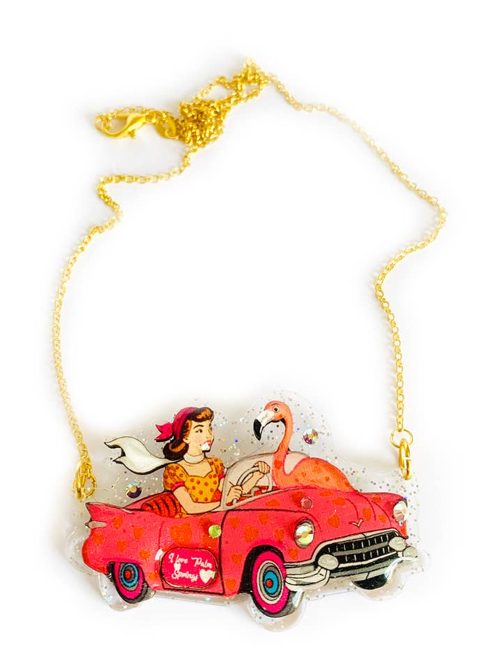 collar retro de novedad collar inusual collar llamativo del Reino Unido para venta al por mayor de Rosie Rose Parker