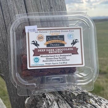 Deep Dark Chocolate Brownie Bite for wholesale by Gluten Free Prairie LLC