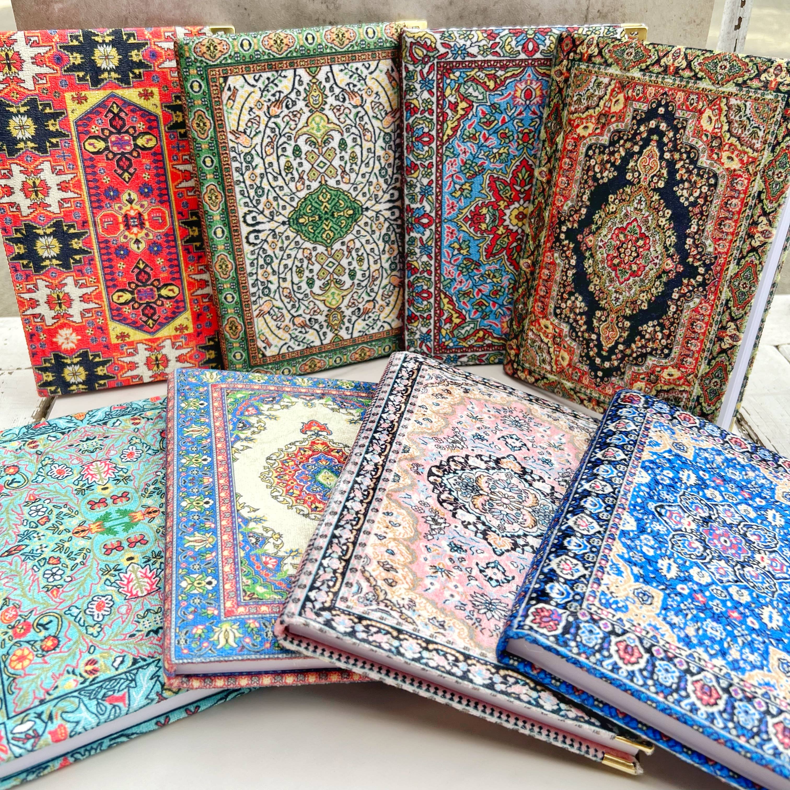 Gypsy Soul - Wholesale Journal/Diary - Large Magical Rug Kilim Design Journal - Assortment6