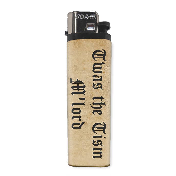 Twas the Tism M'Lord Basic Lighter for wholesale by Shady Front